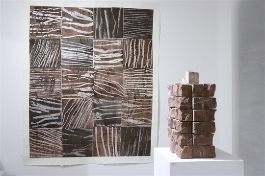 2022 Galerie Kaminska-Stocker, Pi Ledergerber sculpture